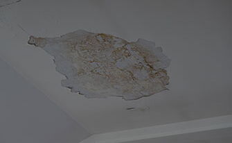 Library ceiling damage