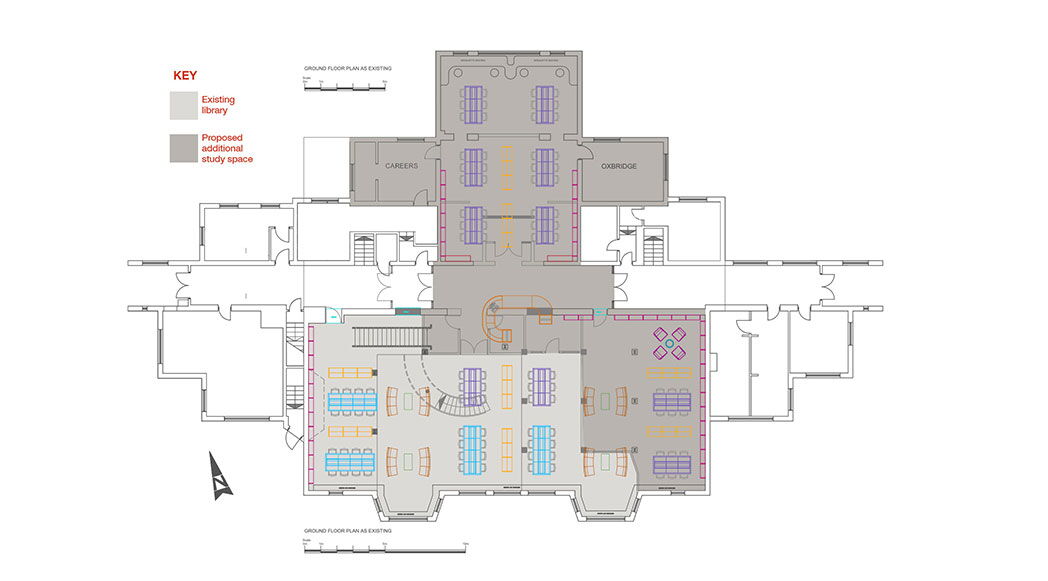 Proposed study places diagram